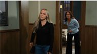 Lulu (Alexa Havins) and Britt (Kelly Thiebaud) are arguing over who Ben/Rocco's favorite mom is on General Hospital | Image: ABC